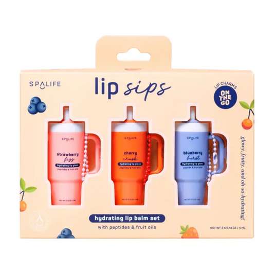 LIP SIPS HYDRATING LIP BALM SET