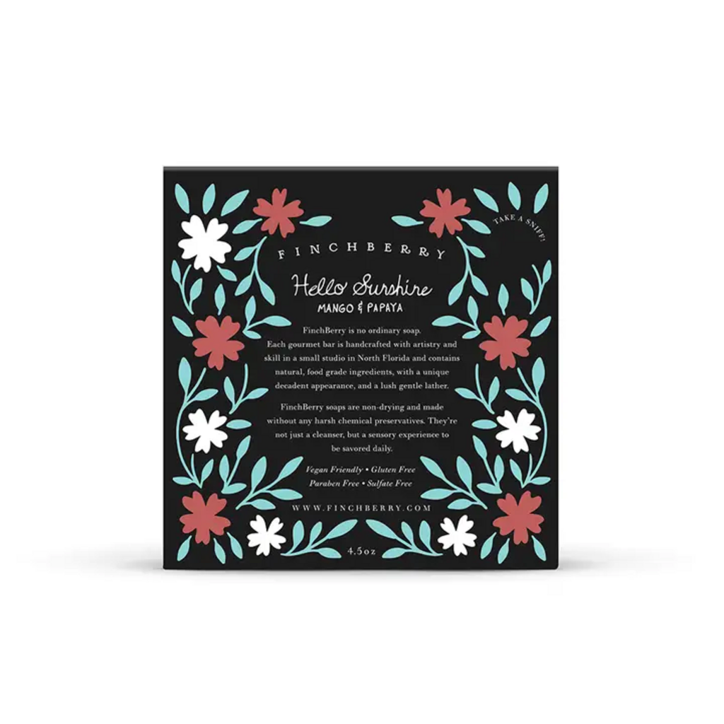 FINCHBERRY - HELLO SUNSHINE BOXED SOAP
