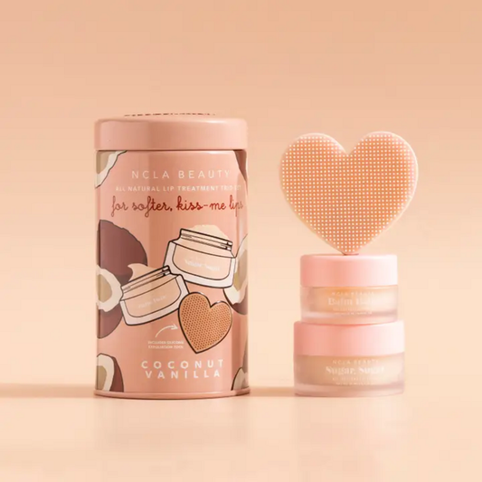 COCONUT VANILLA LIP TREATMENT TRIO