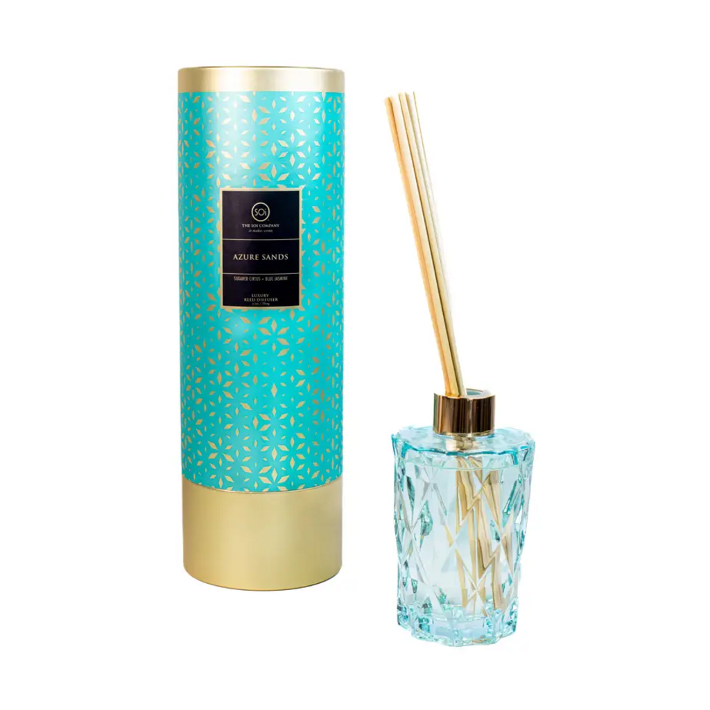 AZURE SANDS SHIMMER LUXURY REED DIFFUSER