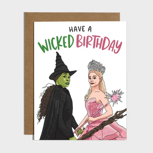 WICKED BIRTHDAY CARD