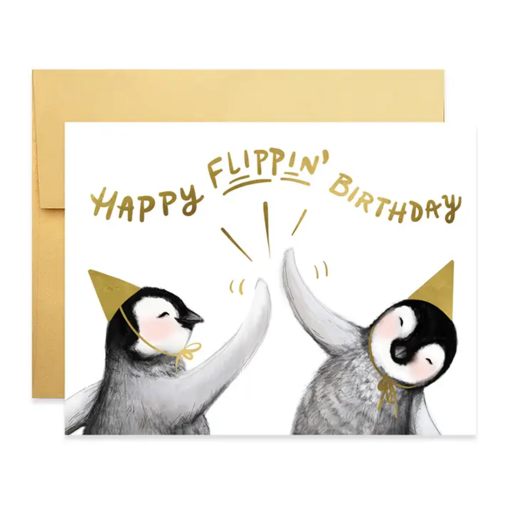 HAPPY FLIPPIN' BIRTHDAY CARD
