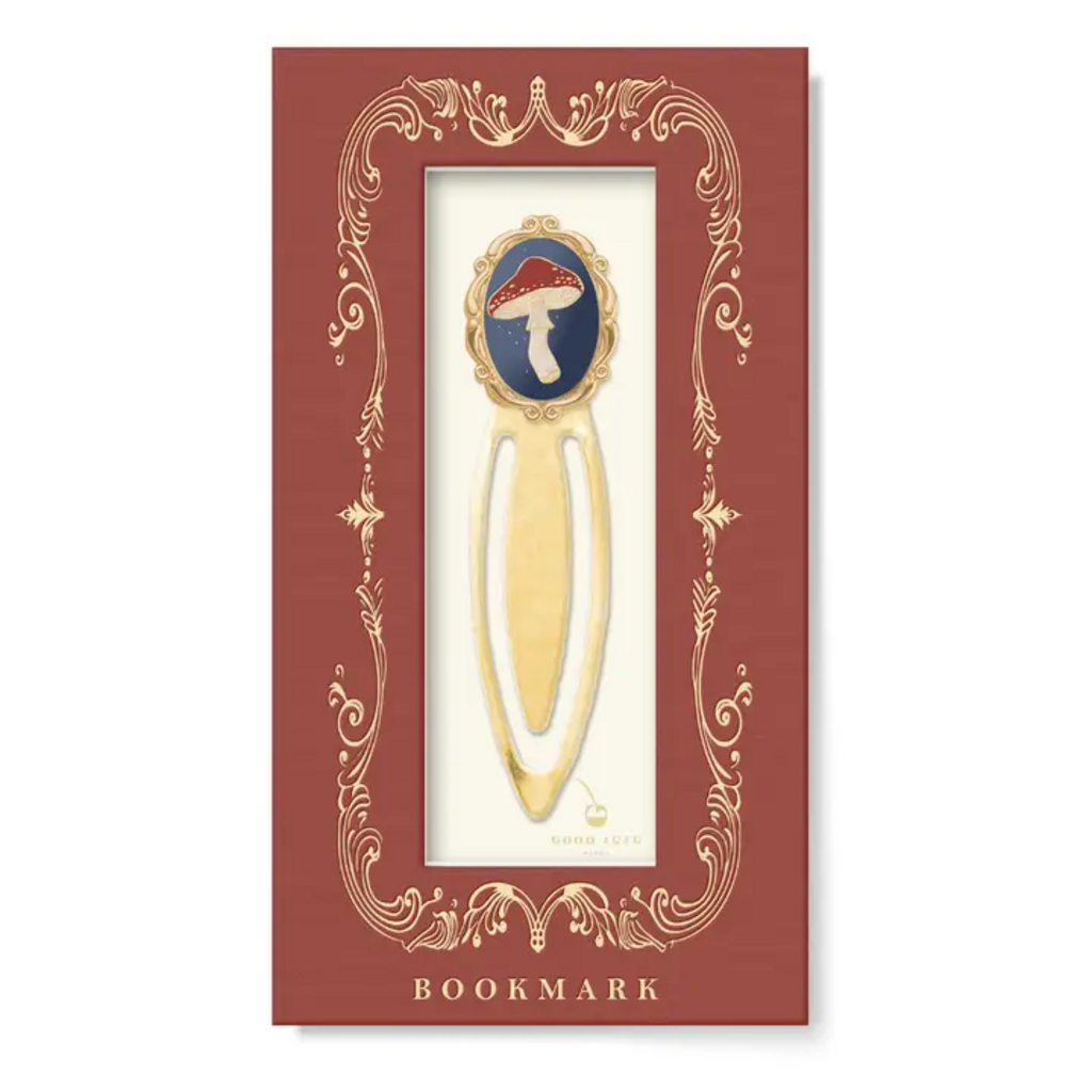 MUSHROOM MEATL CLIP BOOKMARK