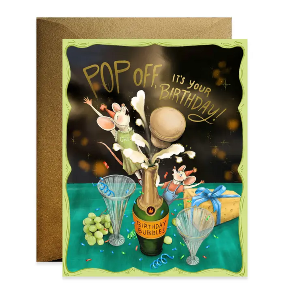 POP OFF BIRTHDAY CARD