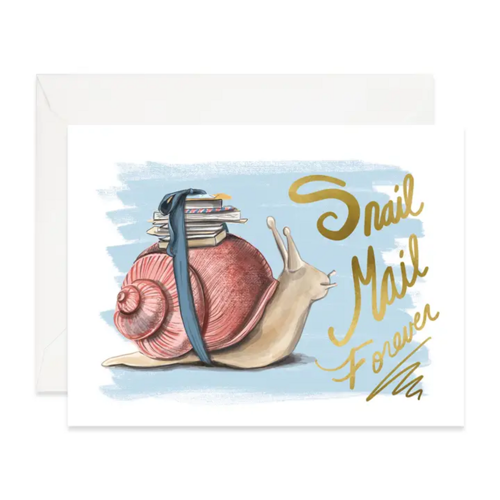 SNAIL MAIL FOREVER GREETING CARD