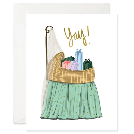 YAY BABY SHOWER CARD
