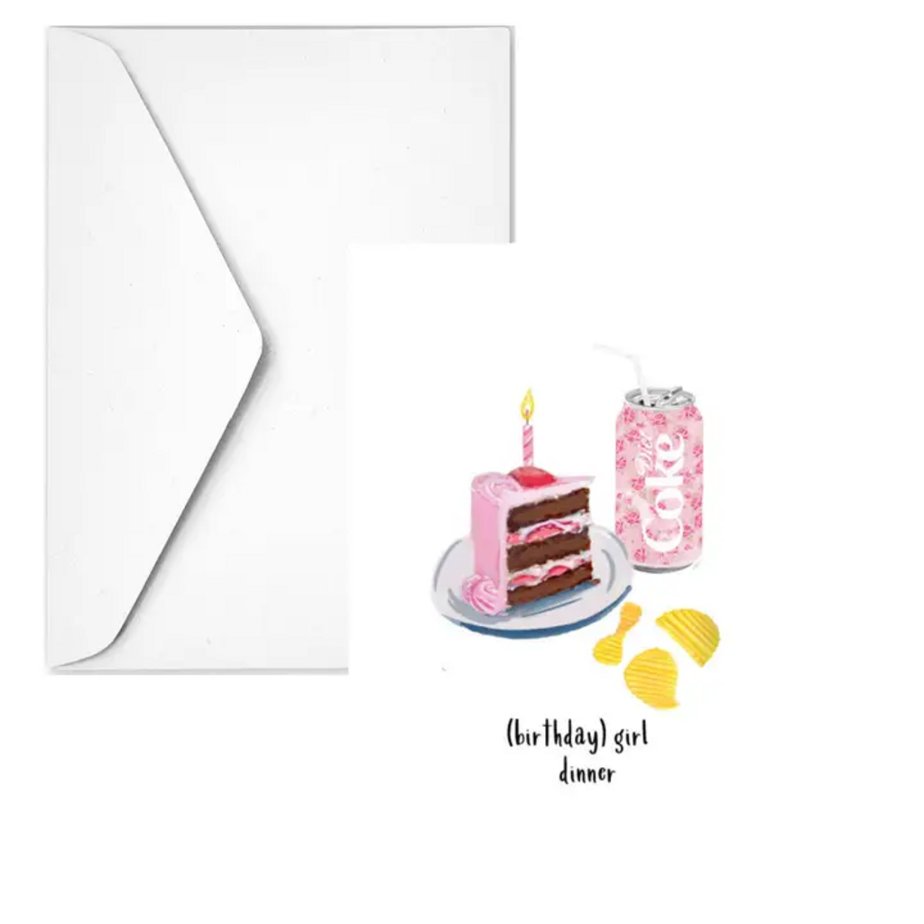 BIRTHDAY GIRL DINNER W/DIET COKE CARD