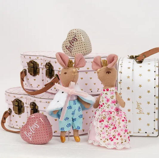 MOUSE PRINCE & PRINCESS IN CASE