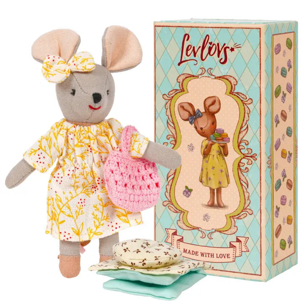 MOUSE MACAROON IN MATCHBOX