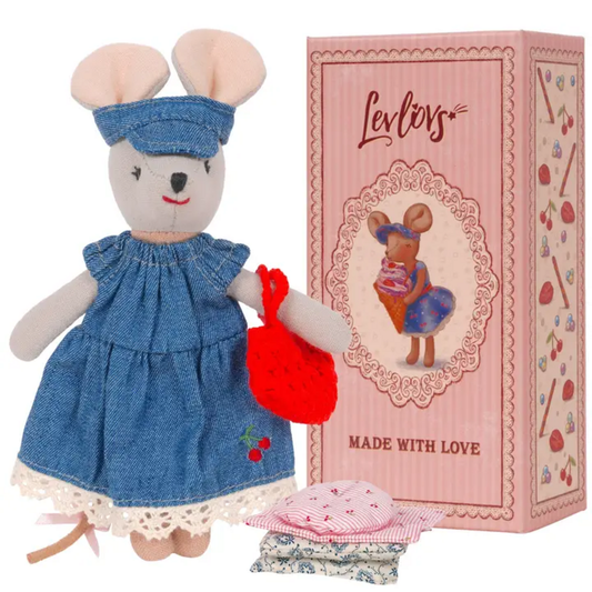 MOUSE & ICE CREAM IN MATCHBOX