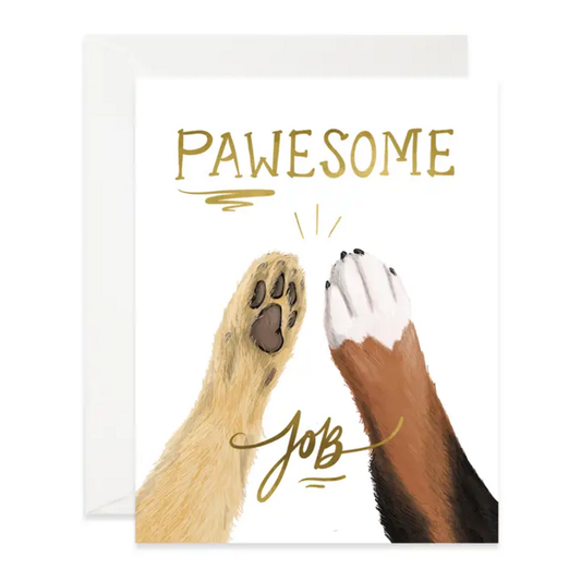 PAWSOME JOB CARD