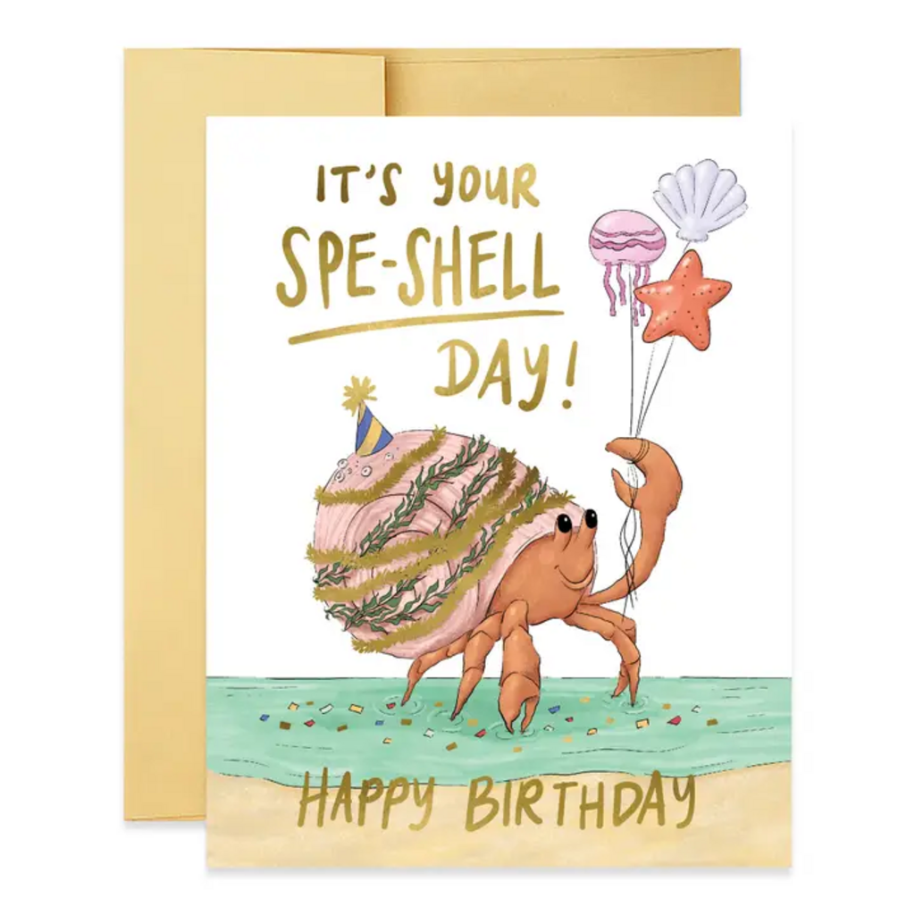YOUR SPE-SHELL DAY CARD