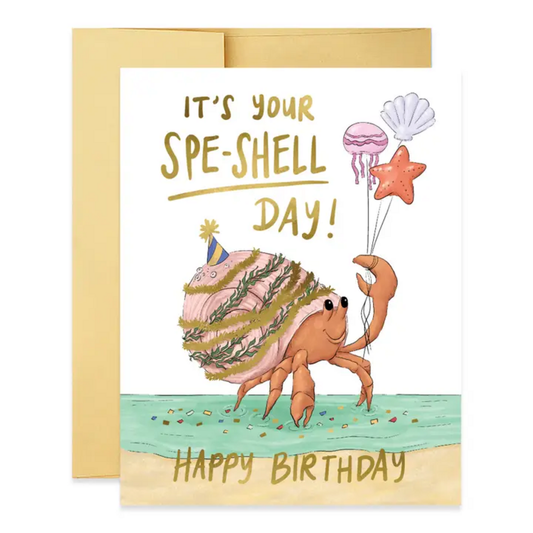YOUR SPE-SHELL DAY CARD